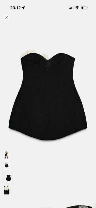 Рокля - гащеризон размер М от структурината материя, нов с етикет