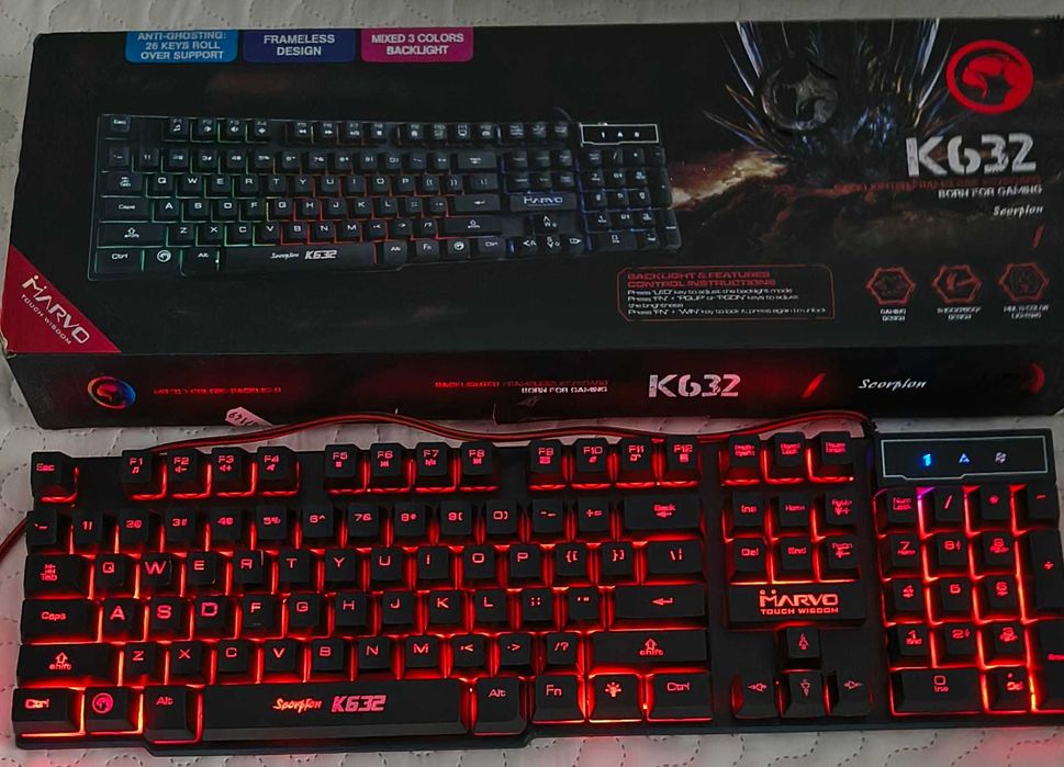 Tastatura gaming Marvo Scorpion