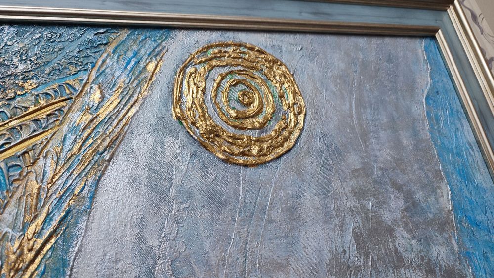 Картина 3d 60*70 ручной работы.