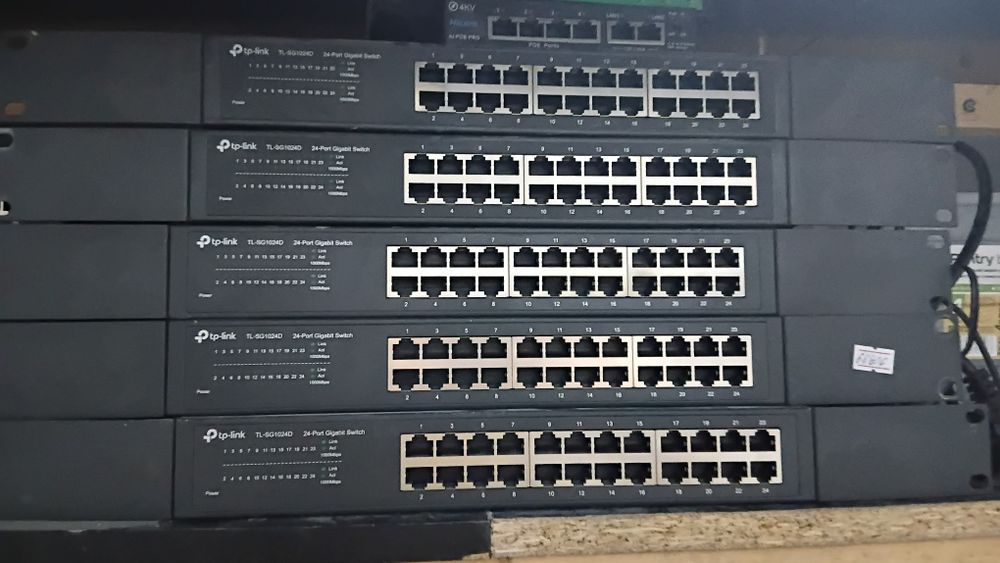 TP-Link TL-SG1024D 24-Port Gigabit Switch — Ishlatilgan