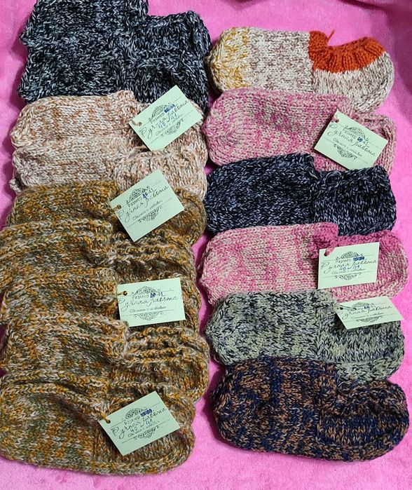 Следики вязанные .