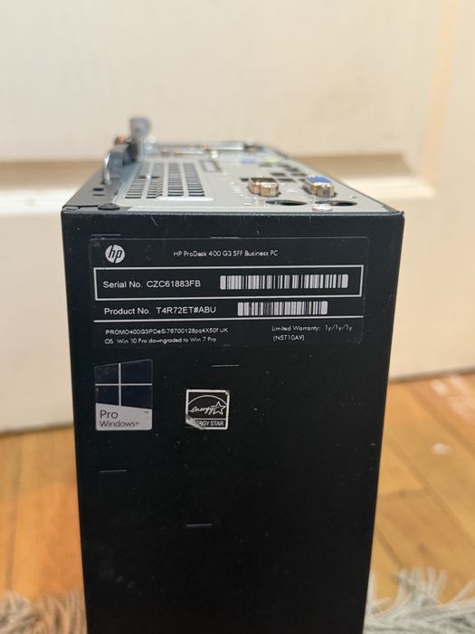 Unitate PC i7-6 Hp ProDesk 400 G3 500GB ssd 8Gb