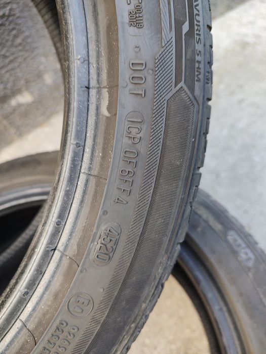 Vând 2 Cauciucuri 225/45/17 Vară Barum DOT 2020 Import recent Germania
