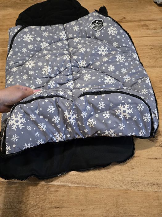 KIKKA BOO Чувалче за количка сиво