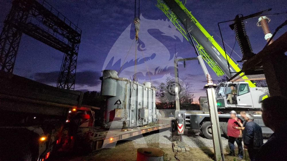 Такелажные работы,монтаж промышленных оборудований,трансформаторов итд