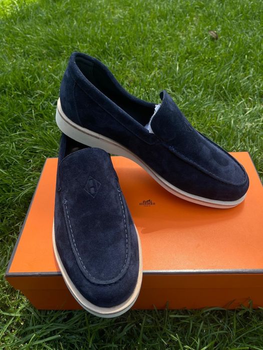 Pantofi de piele Loro Piana