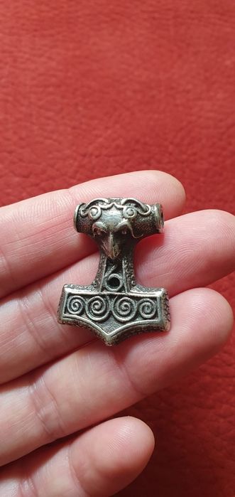 Pandantiv argint 925 Mjolnir Ciocanul lui Thor