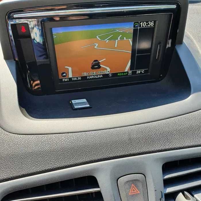 Card harti RENAULT pentru unitatile TomTom Megane Clio Laguna 3 Expace