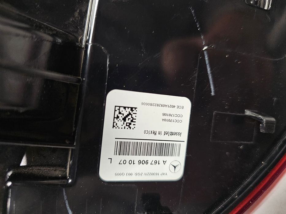 Stop / Lampa stanga Mercedes GLE W167  cod A167 906 10 07