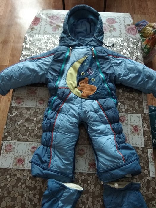 Комбинезон детский от 1 до 1,5, зима-осень-весна