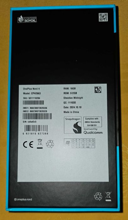 Telefon mobil OnePlus 512GB, 16GB RAM