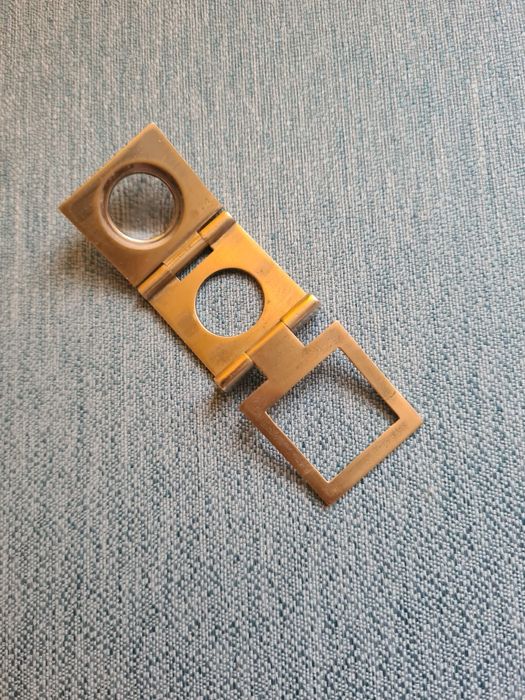 Folding solid brass -lupa