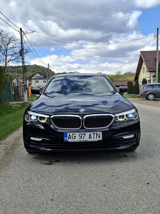 BMW 520D* G30 * 2018* Sport Line * Negru Saphire * Full Led* Ceasuri Digitale * * Navigatie Mare * Pedestrian * Import Germania 2025* PROPRIETAR * E6*