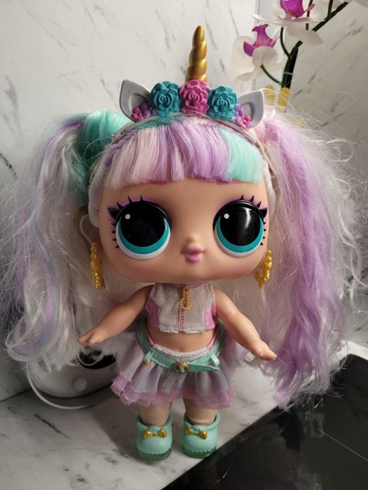 Papusa Big Baby Hair Doll 28 cm