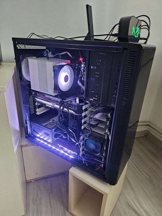 I9 11900K,RTX 3090 24GB,128GB RAM,16TB Stocare,Monitor 360 Hz G-Sync :