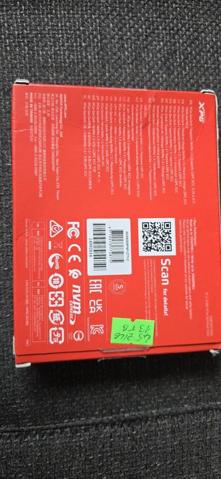 SSD M.2 M2 Pcie ADATA XPG SX8200 Pro 2TB