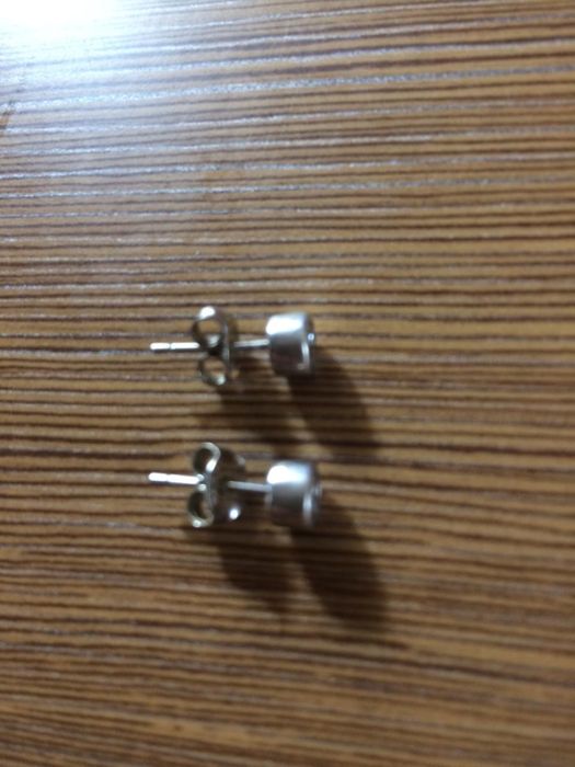 Серьги серебряные гвоздики
