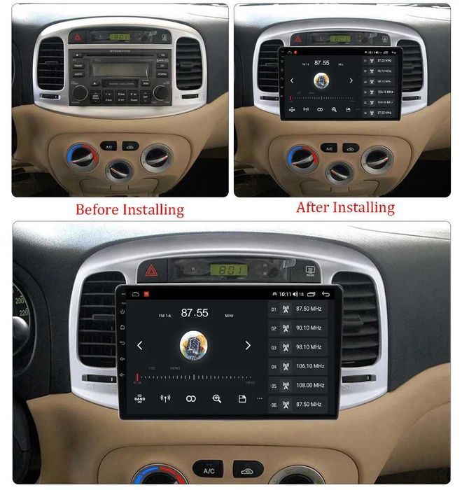 Navigatie Hyundai accent 2006 - 2011 2GB 4GB 8GB Garantie Camera