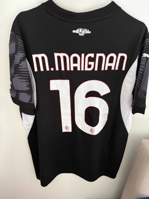 Tricou Maignian AC Milan portar serie A negru