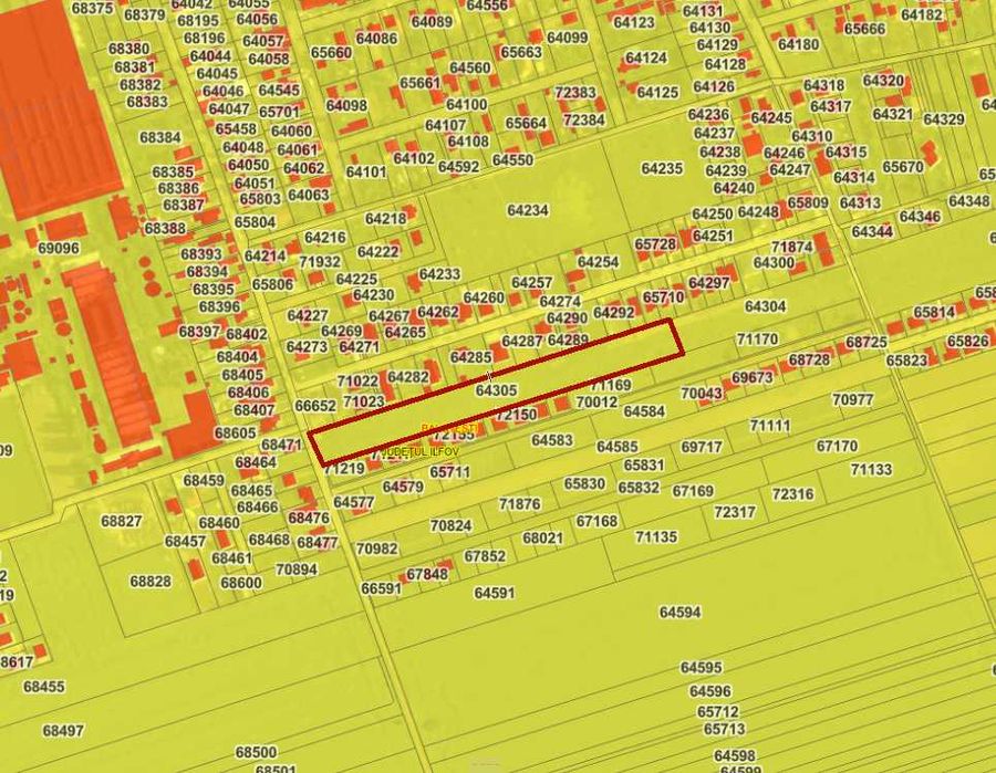 Teren 9.395 mp Balotești – intravilan, utilități complete, zonă construită, ideal dezvoltare