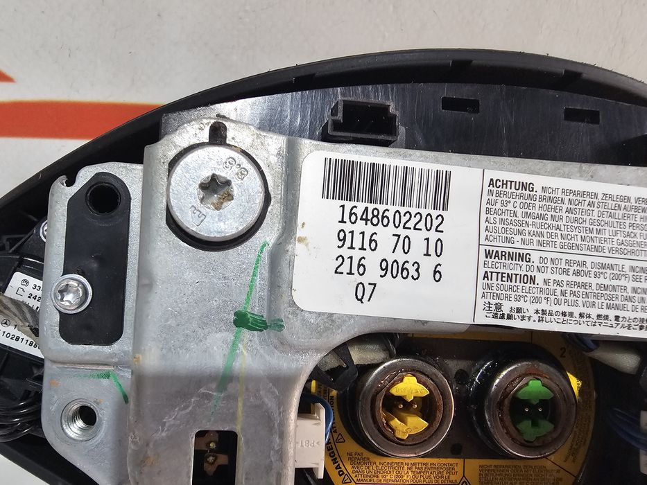 Airbag volan Mercedes ML GL W164 cod 1648602202