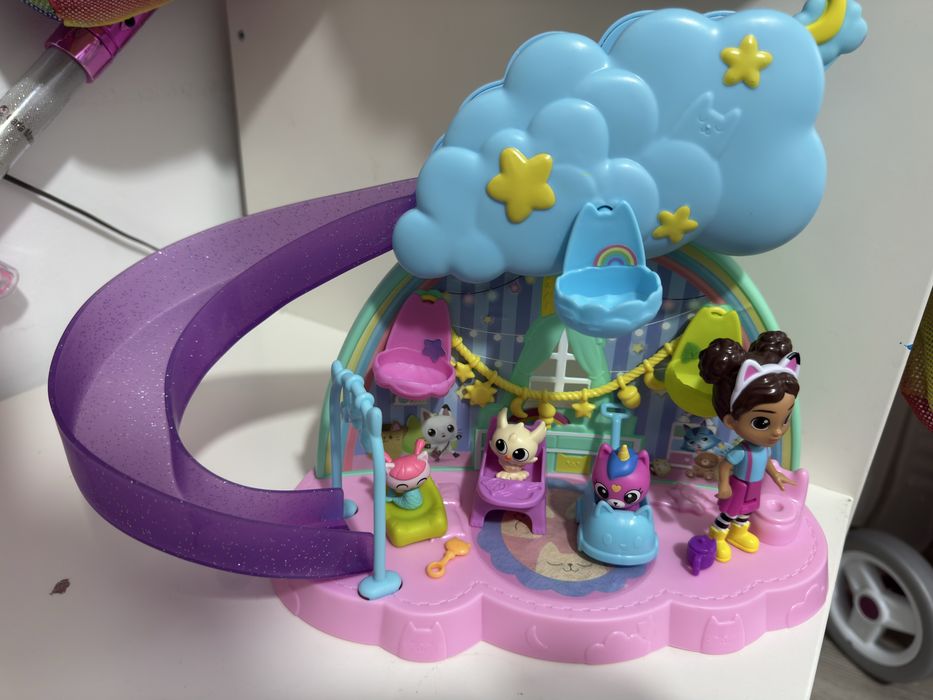 Gabby dollhouse set camera de joaca