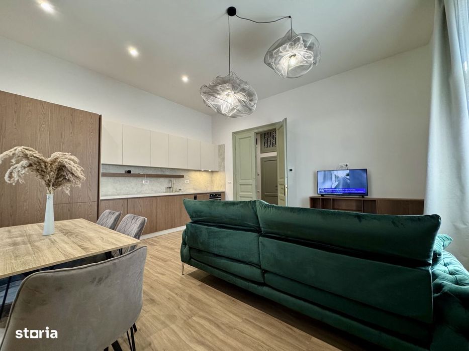Apartament la prima inchiriere, ultrafinisat, 2 camere, 70 mp, zona UM — fotografia 3