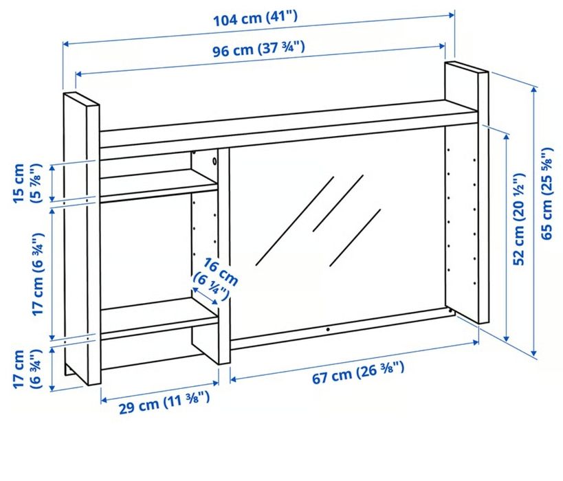 Birou cu 2 sertare și corp superior
