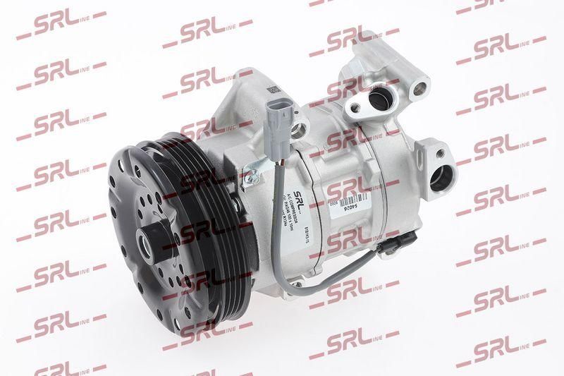 Compresor AC, aer conditionat Toyota Verso-S 2010-2017, Yaris 2011-2020, 1.33, 1.5, 1.3, de tip Denso, mufa: 15,5, OE 883100D400, SRLine