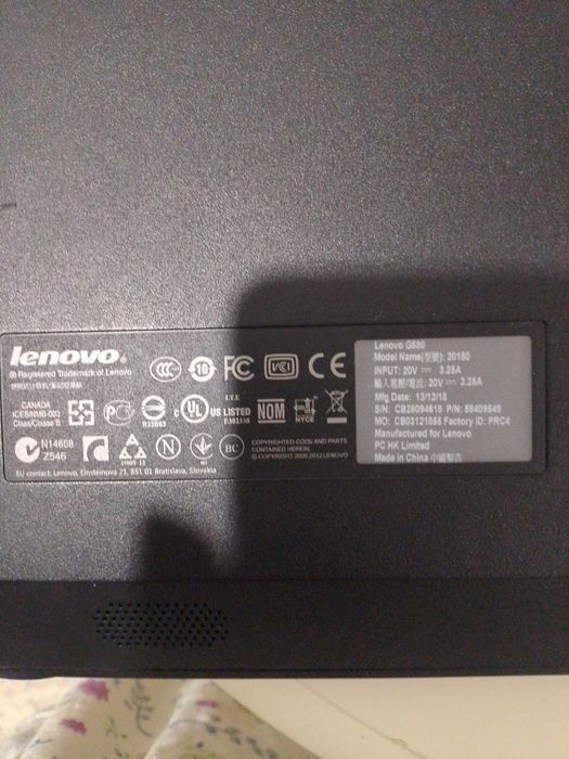 Продам ноутбук Lenovo б.у