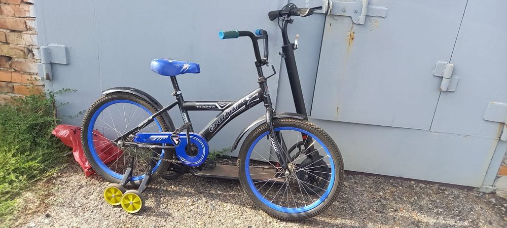 Велосипед и самокат
