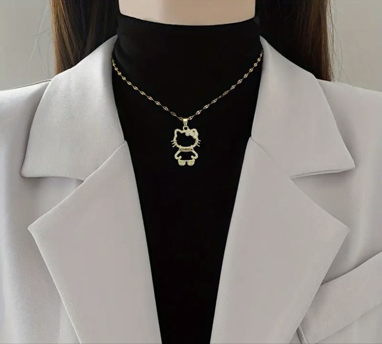 Колие Hello Kitty + Кутия и торбичка