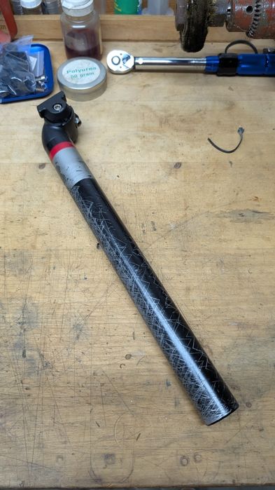 Алуминиево колче 31.6мм дължина 36см.