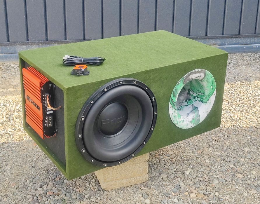 Сабвуфер Pride 12 1000/2000ватт с моноблокам