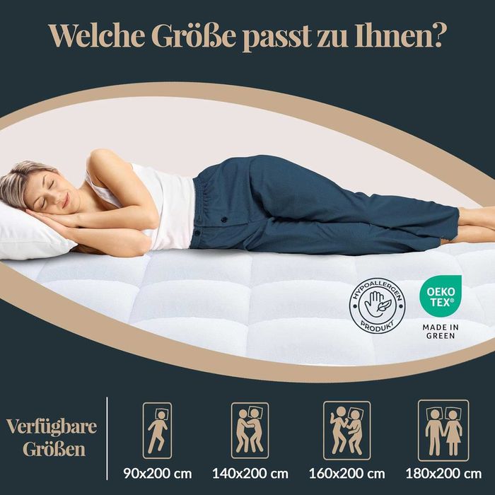 Topper Saltea 180x200- Produs provenit din retur -Amazon