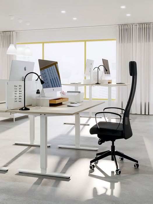 TROTTEN IKEA Birou cu înălţime reglabilă 120x70