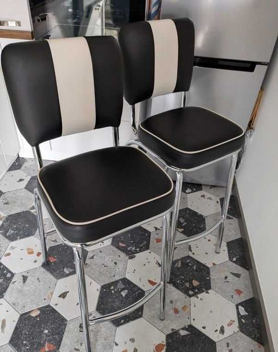 Scaune de Bar Retro Vintage American Dinner,