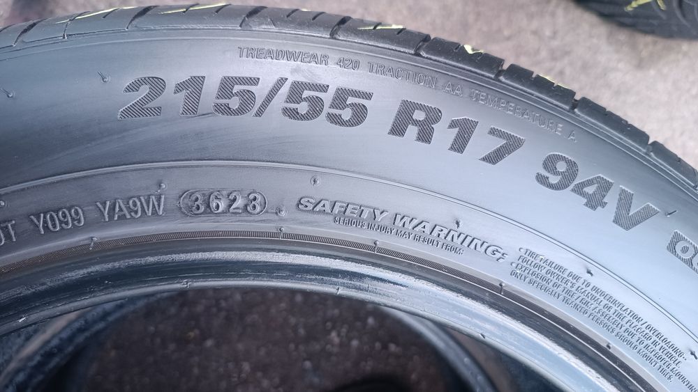 215/55/17 Kumho .