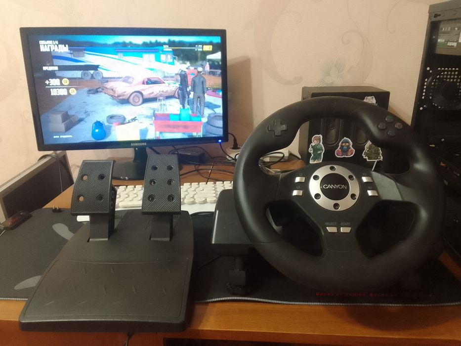 Руль игровой Canyon