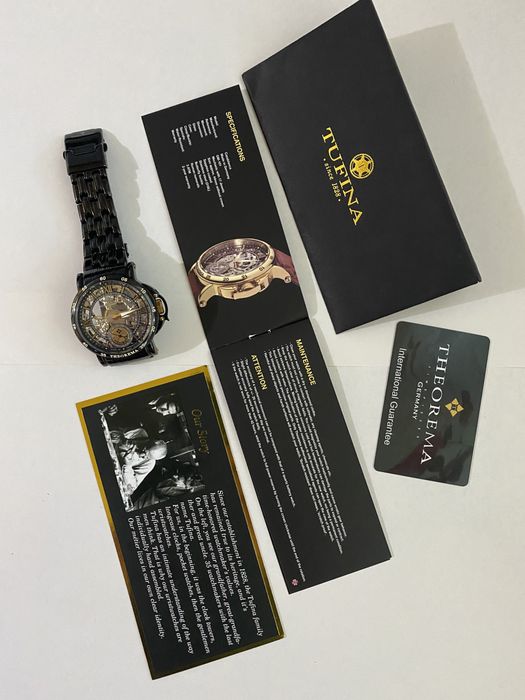 Ceas theorema  (casablanca)hand made gold edition