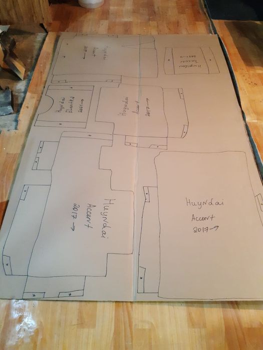 Продам на автомашины лекала