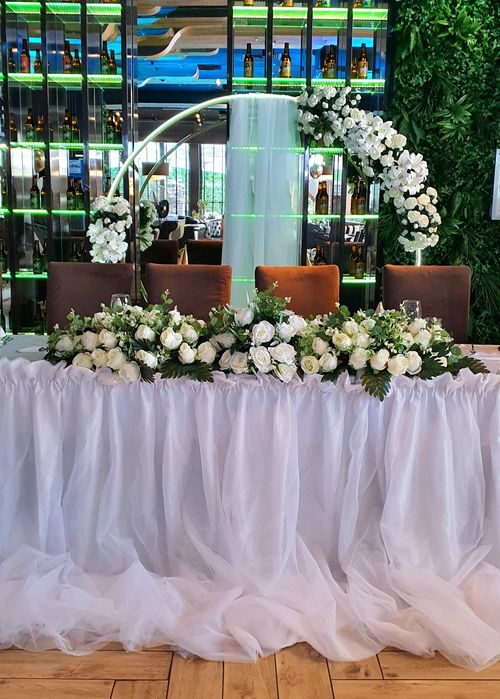 Украса за Сватба,Арка с цветя