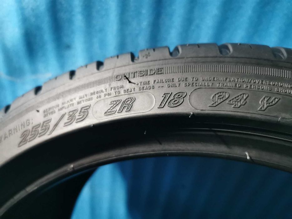 225/40 ZR18 - 255/35 ZR18 - michelin runflat 4 bucati