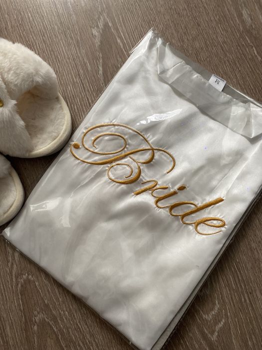 Set halat si papuci Bride