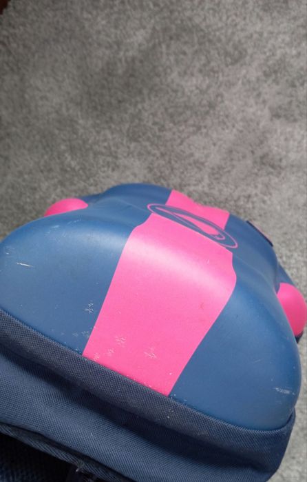 Ghiozdan cu fotbal pt copii•albastru închis și roz