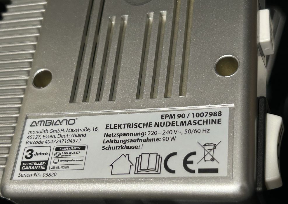 Masina de paste electrica