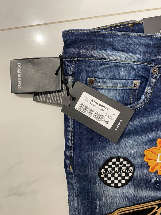 НОВО Мъжки Дънки DSQUARED2 с етикет Има останали размери 46 и 48