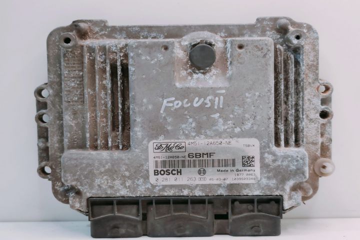 Calculator Motor ECU  4M5112A650NE / 0281011263 Ford Focus a 2-a gene