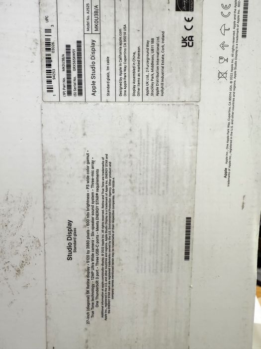 Apple Studio Display  Гаранция