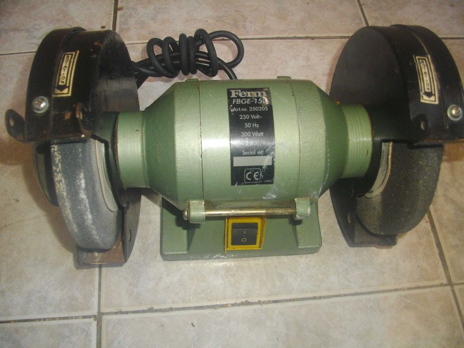 Шмиргел 550W ф200мм Френски Профи Голям ACIMEX/300W-FERM ф150мм Холанд